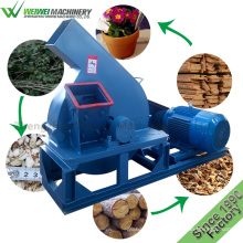 Weiwei Chopper Wood Hammer Mill Log Tree Twig Crusher Machine